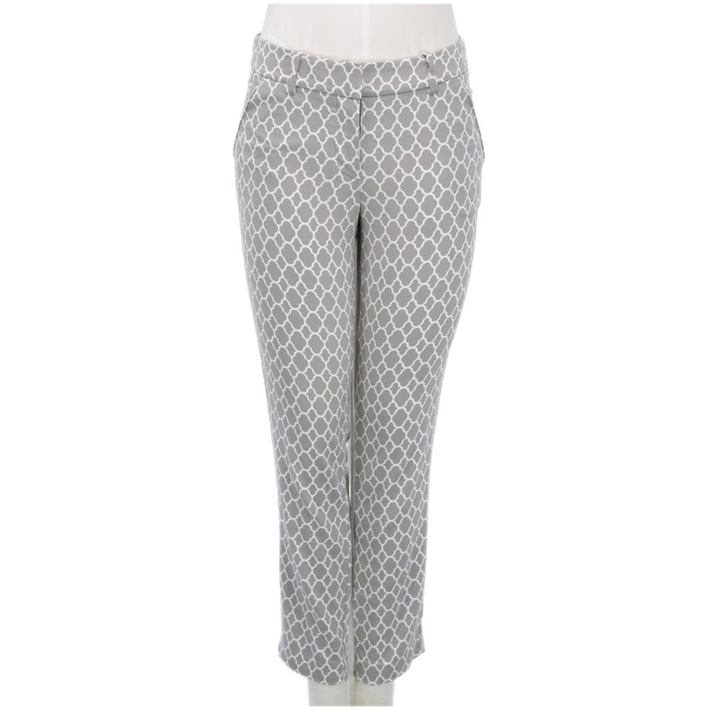 Merona Gray Lattice Ankle Pants (2)